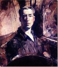 Portrait of Paul Hermans: Self-portrait